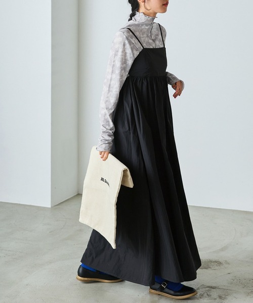 forksy.】シアーメローハイネックアソート柄カットソー forksy.│MONO