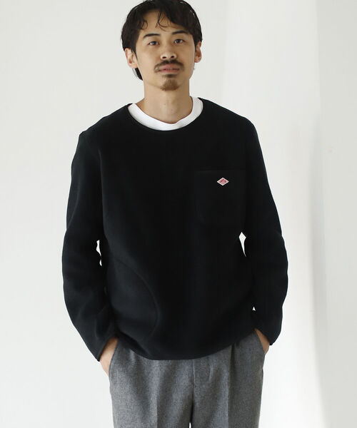 DANTON(ダントン)の「DANTON / Fleece Crewneck Pullover(その他トップス・メンズ・ブラック/ネイビー・44/40/38/42)」の15枚目の写真