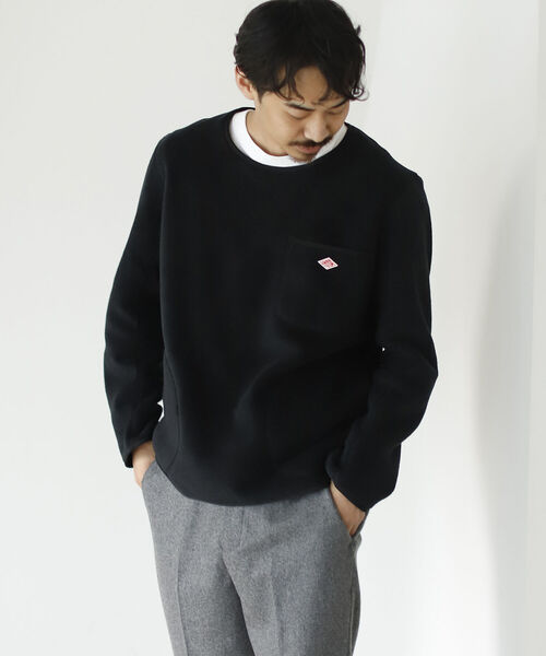 DANTON(ダントン)の「DANTON / Fleece Crewneck Pullover(その他トップス・メンズ・ブラック/ネイビー・44/40/38/42)」の16枚目の写真