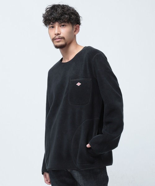 DANTON(ダントン)の「DANTON / Fleece Crewneck Pullover(その他トップス・メンズ・ブラック/ネイビー・44/40/38/42)」の5枚目の写真