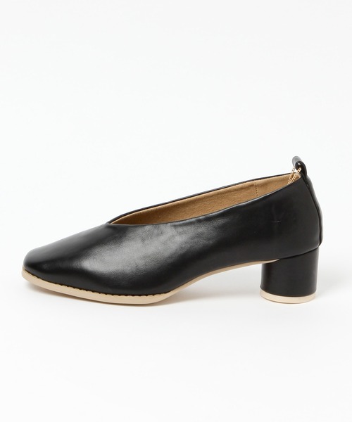 mysty woman（ミスティウーマン）の「アクセ付きフカフカパンプス 957726（パンプス・レディース・ブラック/アイボリー/イエロー系・MEDIUM/LARGE）」の7枚目の写真