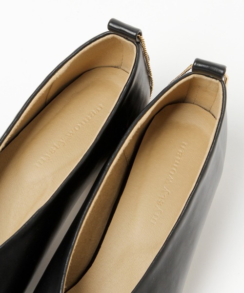 mysty woman（ミスティウーマン）の「アクセ付きフカフカパンプス 957726（パンプス・レディース・ブラック/アイボリー/イエロー系・MEDIUM/LARGE）」の16枚目の写真