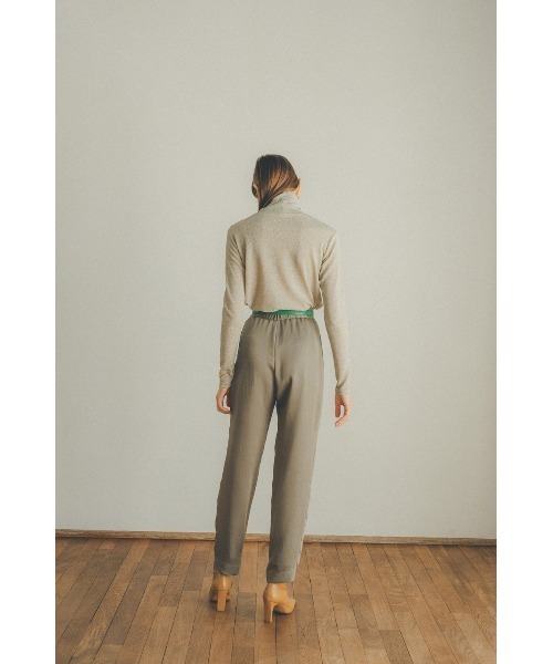 CLANE（クラネ）の「TURTLE　LAME TOPS（Tシャツ/カットソー・レディース・ホワイト/ブラック・1/2）」の12枚目の写真