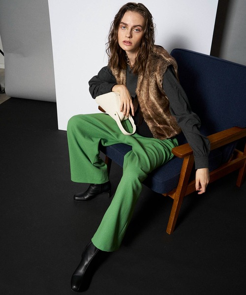 MAISON SPECIAL（メゾンスペシャル）の「トライアングルチェーンバッグ【MAISON SPECIAL/メゾンスペシャル】（ショルダーバッグ・レディース・ホワイト/ブラック/ブラウン・FREE）」の10枚目の写真