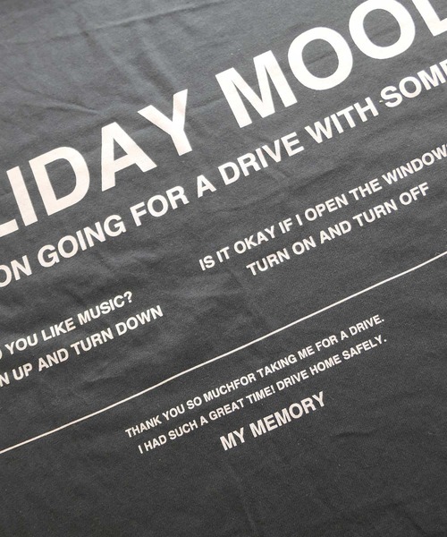 CORNERS(コーナーズ)の「フォトロゴ2wayT-shirt(Tシャツ/カットソー・レディース・オフホワイト/グリーン/オートミール/スミクロ・FREE)」の10枚目の写真