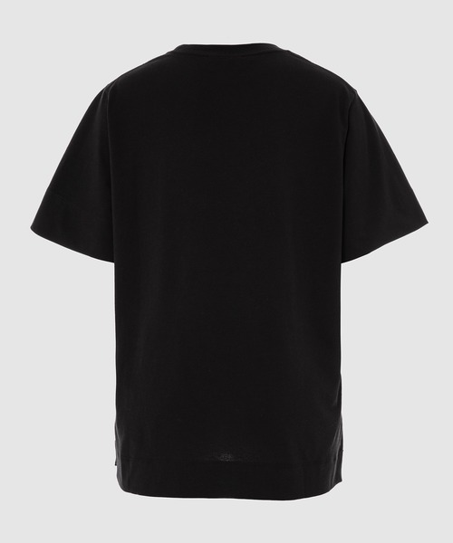 GANNI(ガニー)の「Thin Software Jersey(Tシャツ/カットソー・レディース・ホワイト/ブラック・S/M)」の3枚目の写真