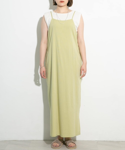 UR Lab.（アーバンリサーチラボ）の「エプロンワンピース（ワンピース・レディース・イエロー系その他/ライトベージュ/ブラウン・FREE）」の21枚目の写真