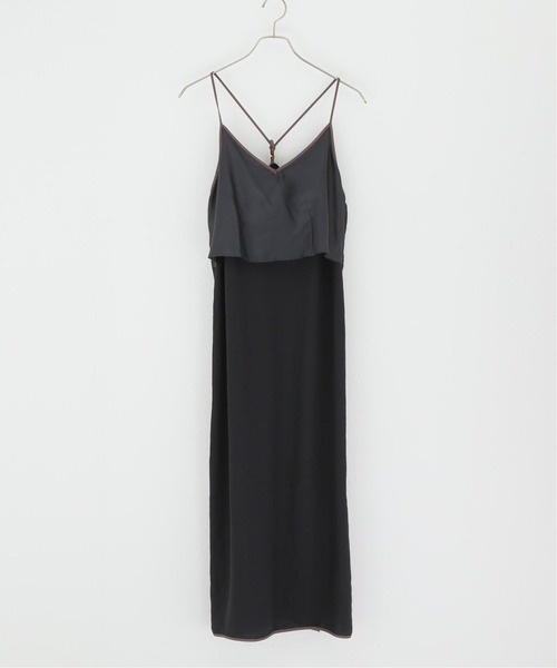 Noble（ノーブル）の「2WAYバイカラーキャミソールワンピース  