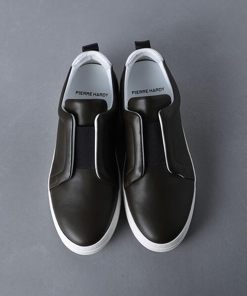 PIERRE HARDY（ピエールアルディ）の「＜PIERRE HARDY（ピエール・アルディ）＞ スライダー スニーカー■■■（スニーカー・メンズ・オリーブ・43/42/41）」の2枚目の写真