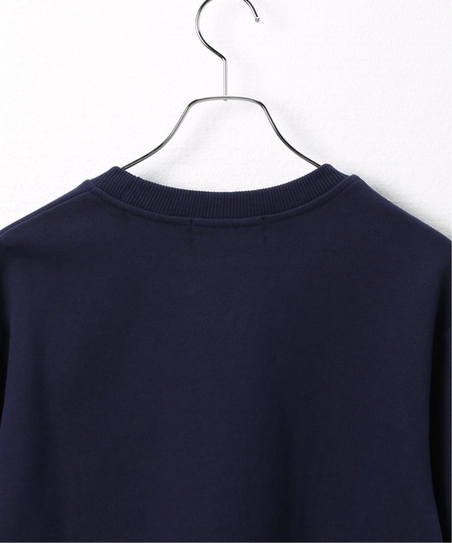 ROCKET x LUNCH（ロケットアンドランチ）の「【ROCKET × LUNCH/ロケット ランチ】R HUMANITE GRAPHIC SWEATS（Tシャツ/カットソー・レディース・チャコールグレー/ネイビー・SMALL）」の15枚目の写真