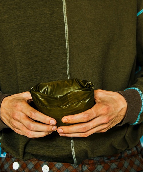 AlexanderLeeChang（アレキサンダーリーチャン）の「5050 POCKETABLE BIG TOTE（トートバッグ・メンズ・ネイビー/グレー/ブルー・ONESIZE）」の14枚目の写真