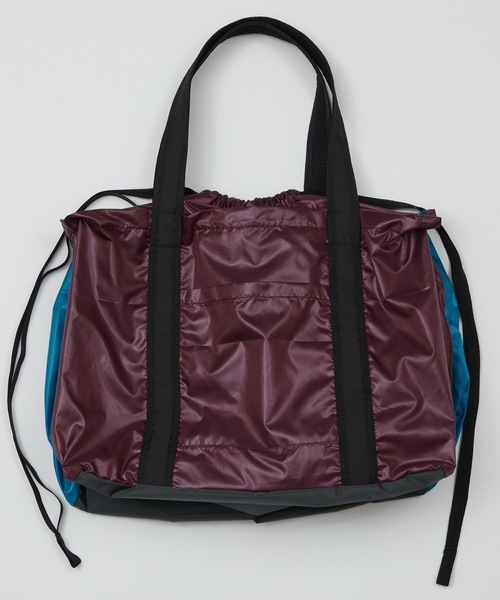 AlexanderLeeChang（アレキサンダーリーチャン）の「5050 POCKETABLE BIG TOTE（トートバッグ・メンズ・ネイビー/グレー/ブルー・ONESIZE）」の15枚目の写真