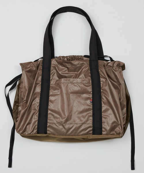 AlexanderLeeChang（アレキサンダーリーチャン）の「5050 POCKETABLE BIG TOTE（トートバッグ・メンズ・ネイビー/グレー/ブルー・ONESIZE）」の12枚目の写真