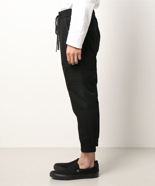 SHELLAC(シェラック)の「シェラック/SHELLAC ストレッチ イージーカーゴパンツ(カーゴパンツ・メンズ・ブラック・MEDIUM/LARGE)」の3枚目の写真