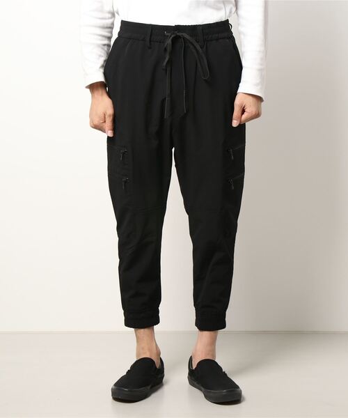 SHELLAC(シェラック)の「シェラック/SHELLAC ストレッチ イージーカーゴパンツ(カーゴパンツ・メンズ・ブラック・MEDIUM/LARGE)」の4枚目の写真