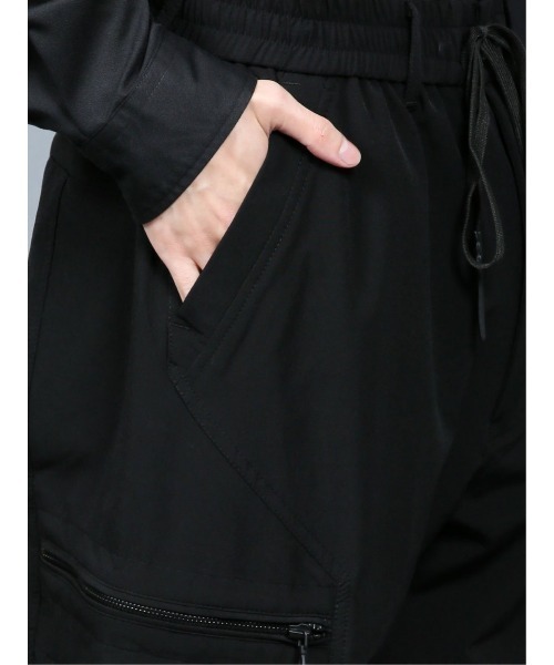 SHELLAC(シェラック)の「シェラック/SHELLAC ストレッチ イージーカーゴパンツ(カーゴパンツ・メンズ・ブラック・MEDIUM/LARGE)」の7枚目の写真