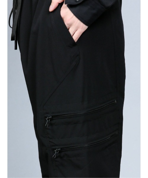 SHELLAC(シェラック)の「シェラック/SHELLAC ストレッチ イージーカーゴパンツ(カーゴパンツ・メンズ・ブラック・MEDIUM/LARGE)」の8枚目の写真