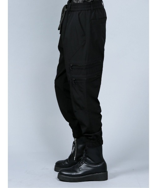 SHELLAC(シェラック)の「シェラック/SHELLAC ストレッチ イージーカーゴパンツ(カーゴパンツ・メンズ・ブラック・MEDIUM/LARGE)」の9枚目の写真