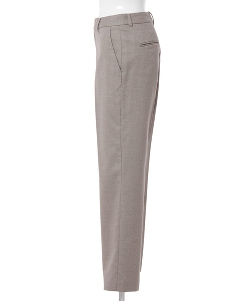 CLEARIMPRESSION (クリアインプレッション)の「【洗えるセットアップ】TRサキソニー起毛ストレートパンツ(スーツパンツ・レディース・ブラック/モカ・11号/9号/7号)」の4枚目の写真
