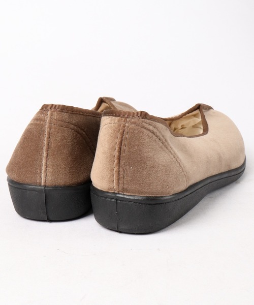 FUNALIVE(ファンアライブ)の「jou jou lier Vカットカンフーシューズ(バレエシューズ・レディース・ブラック/ボルドー/グレイッシュベージュ・M/L)」の12枚目の写真