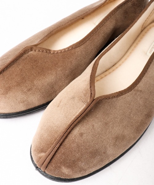 FUNALIVE(ファンアライブ)の「jou jou lier Vカットカンフーシューズ(バレエシューズ・レディース・ブラック/ボルドー/グレイッシュベージュ・M/L)」の14枚目の写真