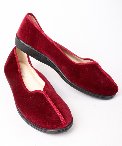 FUNALIVE(ファンアライブ)の「jou jou lier Vカットカンフーシューズ(バレエシューズ・レディース・ブラック/ボルドー/グレイッシュベージュ・M/L)」の18枚目の写真