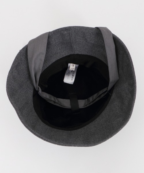 axes femme(アクシーズファム)の「リボン付きバケットハット(ハット・レディース・ブラック/グレー・MEDIUM)」の9枚目の写真