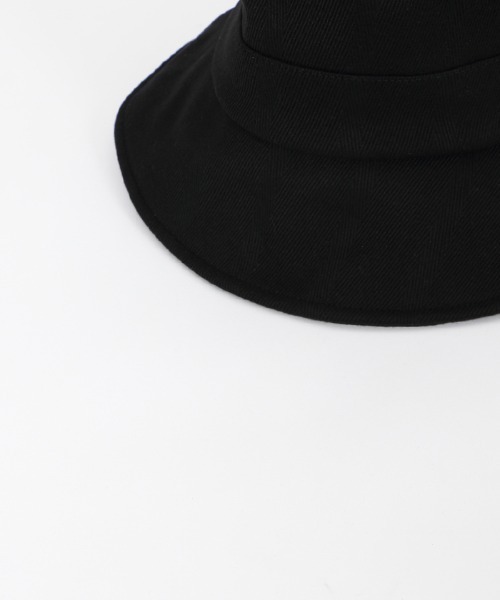 axes femme(アクシーズファム)の「リボン付きバケットハット(ハット・レディース・ブラック/グレー・MEDIUM)」の13枚目の写真