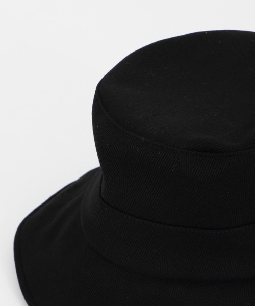 axes femme(アクシーズファム)の「リボン付きバケットハット(ハット・レディース・ブラック/グレー・MEDIUM)」の14枚目の写真