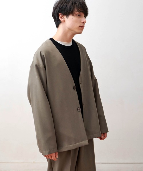 日本製☆　マーニプリーテ　MANI　PULITE　☆ビッグシルエットワンピースPA セールセットアップビッグシルエット スタプレ ポリツイル ノー