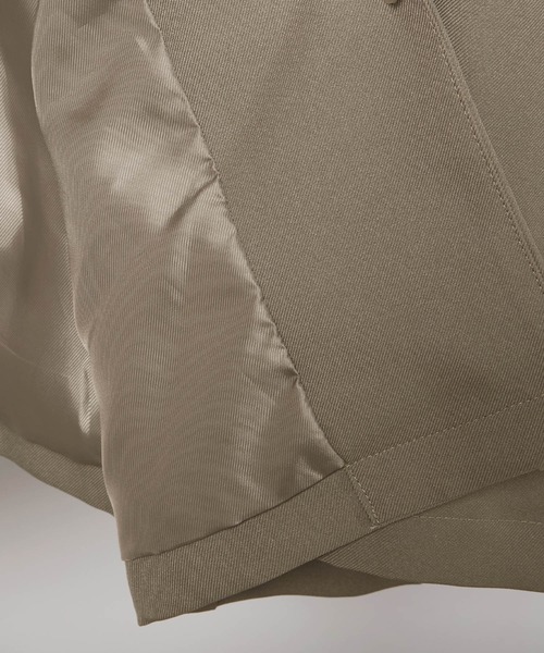 MONO-MART(モノマート)の「【セットアップ】ビッグシルエット スタプレ ポリツイル ノーカラージャケット&イージータックテーパードパンツ(セットアップ・メンズ・ブラック/ネイビー/ブラウン/モスグリーン/グレー系その他/グレイッシュベージュ・M/L)」の17枚目の写真