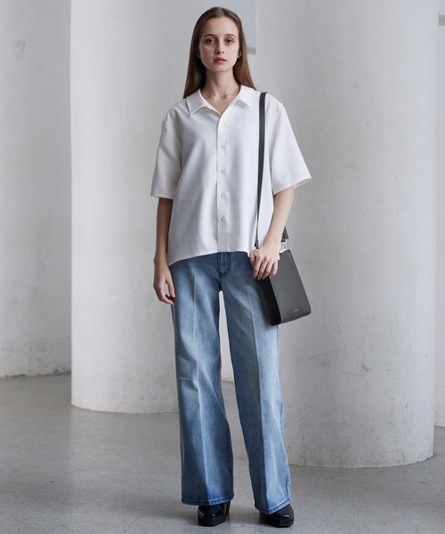CLEL（クレイル）の「【CLEL】Square Shoulder Bag / 合皮スクエアショルダーバッグ ネックポーチ（ショルダーバッグ・メンズ・ブラック/オフホワイト/チャコールグレー/ダークブラウン/ブラック系その他/ブラック系/ブラック系1・FREE）」の20枚目の写真