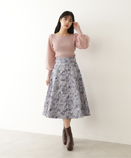 JILL by JILL STUART(ジルバイジルスチュアート)の「ストームミディブーツ(ブーツ・レディース・ブラック/ブラウン・SMALL/MEDIUM/LARGE)」の8枚目の写真