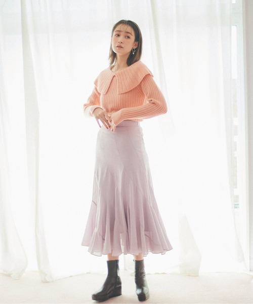JILL by JILL STUART(ジルバイジルスチュアート)の「ストームミディブーツ(ブーツ・レディース・ブラック/ブラウン・SMALL/MEDIUM/LARGE)」の9枚目の写真