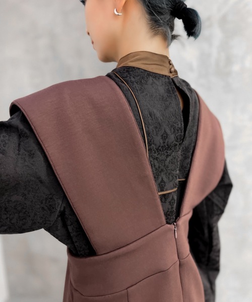 Solace（ソレイス）の「ポンチジャンスカ（ジャンパースカート・レディース・カーキ/ブラック/ブラウン・FREE）」の16枚目の写真