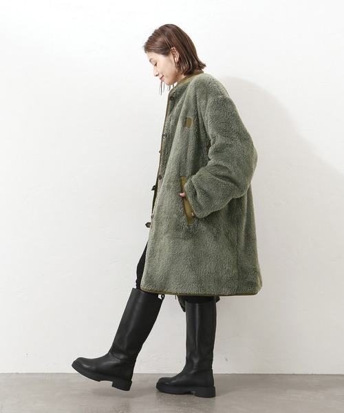 ARMY TWILL(アーミーツイル)の「《別注》【ARMY TWILL / アーミーツイル】リバーシブルコート◆(その他アウター・レディース・ブラック/カーキ・L)」の8枚目の写真