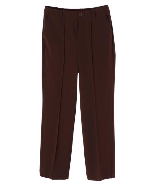 earth music&ecology（アースミュージックアンドエコロジー）の「センターシームフレアパンツ＊（その他パンツ・レディース・ブラック/ブルー/チョコ/グリーン/アイボリー・S/M）」の6枚目の写真