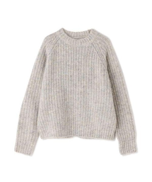 N.(N. Natural Beauty Basic)(エヌエヌナチュラルビューティーベーシック)の「◆ミックスカラーメランジニット(ニット/セーター・レディース・ブラウン/オフホワイト/ブルー・MEDIUM)」の20枚目の写真