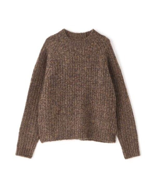 N.(N. Natural Beauty Basic)(エヌエヌナチュラルビューティーベーシック)の「◆ミックスカラーメランジニット(ニット/セーター・レディース・ブラウン/オフホワイト/ブルー・MEDIUM)」の22枚目の写真