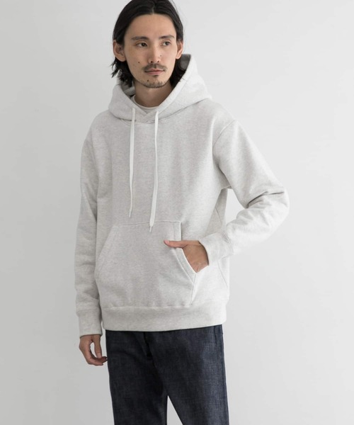 WORK NOT WORK URBAN RESEARCH（ワークノットワークアーバンリサーチ）の「WORK NOT WORK　Stretch Jersey Hoodie（パーカー・メンズ・ブラック/ホワイト系その他/グレー系その他・SMALL/MEDIUM/LARGE）」の12枚目の写真
