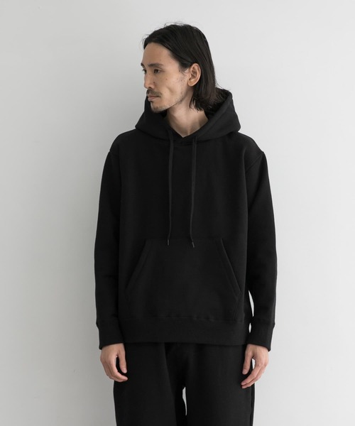 WORK NOT WORK URBAN RESEARCH（ワークノットワークアーバンリサーチ）の「WORK NOT WORK　Stretch Jersey Hoodie（パーカー・メンズ・ブラック/ホワイト系その他/グレー系その他・SMALL/MEDIUM/LARGE）」の10枚目の写真