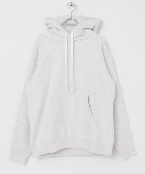 WORK NOT WORK URBAN RESEARCH（ワークノットワークアーバンリサーチ）の「WORK NOT WORK　Stretch Jersey Hoodie（パーカー・メンズ・ブラック/ホワイト系その他/グレー系その他・SMALL/MEDIUM/LARGE）」の5枚目の写真
