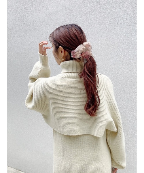 JUMELLE（ジュメロ）の「ビッグシュシュ（シュシュ・レディース・ブラウン/ベージュ/ブラック・FREE）」の17枚目の写真