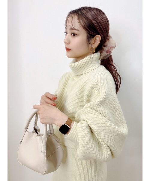 JUMELLE（ジュメロ）の「ビッグシュシュ（シュシュ・レディース・ブラウン/ベージュ/ブラック・FREE）」の16枚目の写真