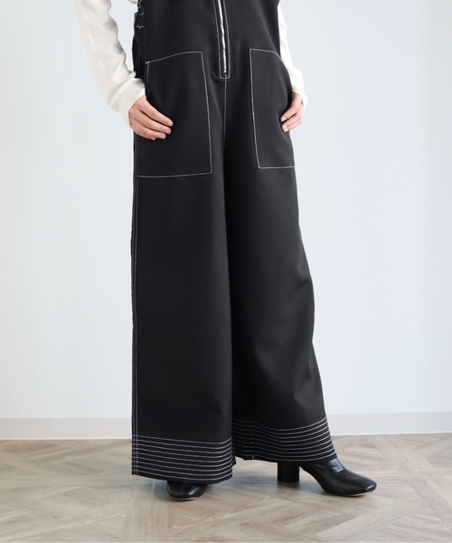 FINAL   デザインオーバーオール 2色ショートオーバーオール FN138 | FFF CLUB