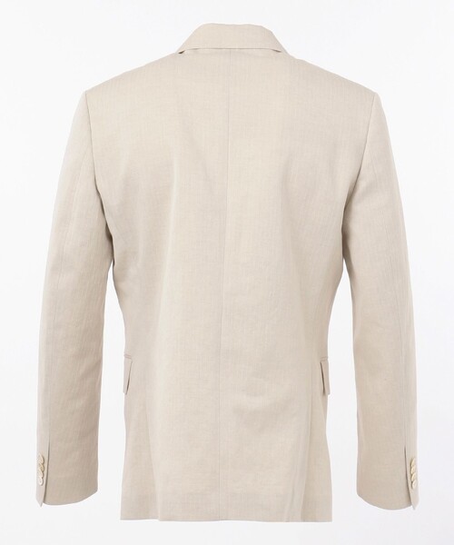 JOSEPH(ジョセフ)の「【GLOBAL LINE】COTTON LINEN DOBBY(テーラードジャケット・メンズ・アイボリー系・46/50/52/48)」の10枚目の写真