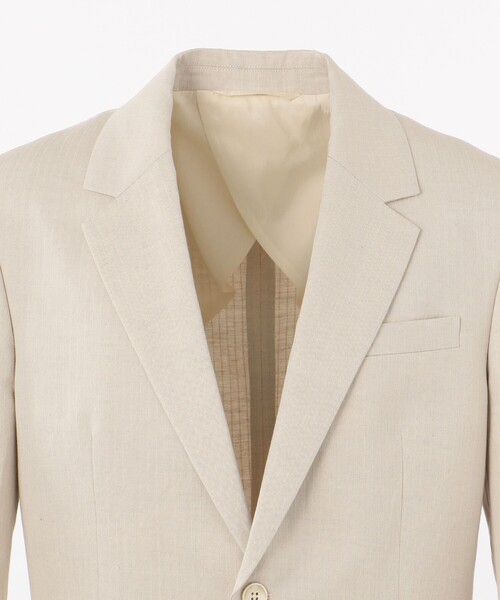 JOSEPH(ジョセフ)の「【GLOBAL LINE】COTTON LINEN DOBBY(テーラードジャケット・メンズ・アイボリー系・46/50/52/48)」の11枚目の写真