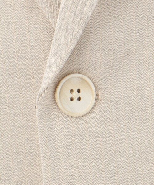JOSEPH(ジョセフ)の「【GLOBAL LINE】COTTON LINEN DOBBY(テーラードジャケット・メンズ・アイボリー系・46/50/52/48)」の15枚目の写真
