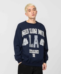XLARGE | BIG PRINT CREW NECK SWEAT(スウェット)