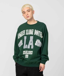 XLARGE | BIG PRINT CREW NECK SWEAT(スウェット)